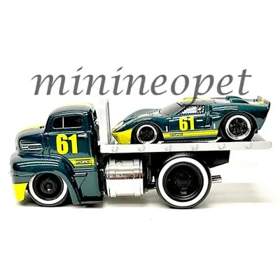Maisto Muscle Machines 1950 Ford Coe Flatbed & 1966 Ford Gt40 Mk Ii 1/64 11547 • $9.90