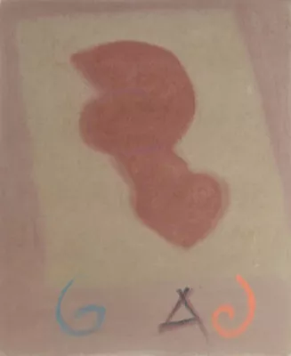 Lucio Loubet (1927-1995) - 9th Series Of The Metamorphosis - Pastel (17) • $192.56