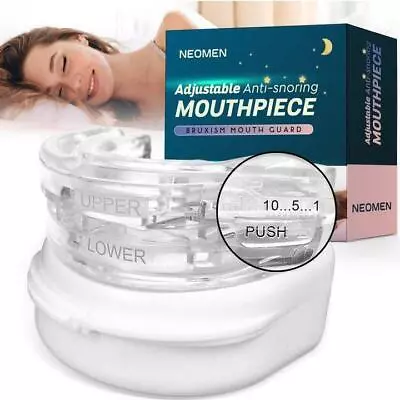 Adjustable Prevent Bruxism Snore Mouthpiece • $13.99