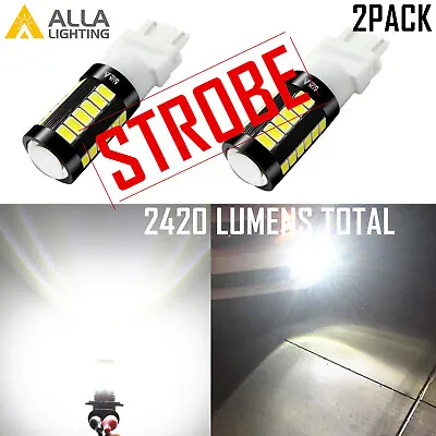 LED Set Of 2 Strobe Back Up Light Reverse Bulbs For 97-2001 Dodge Ram 1500 ST • $19.98