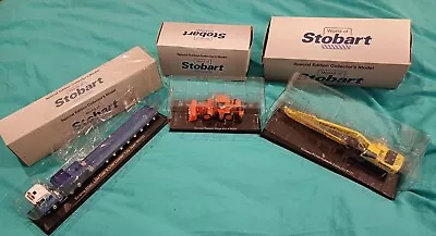 Joblot 3 X  Stobart 1:76 Diecast Vehicles Scania R560 Doosan Daewoo Komatsu • $37.29