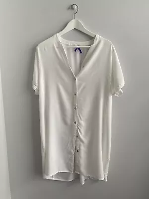 White Seraphine Maternity Dress  • £12