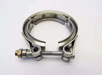 3  Stainless V-Band Clamp For Turbo Exhaust Down Pipe Paccar D16-1006 • $17.43