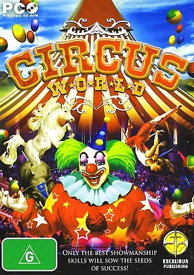 486a New Sealed Circus World Pc Cd-rom • $16