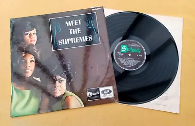 The Supremes   Meet The Supremes   Super Original Rare Uk Stateside Mono Only Lp • $53.45