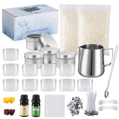 £33.30 • Buy Diy Candle Making Kit Supplies Create Large Scented Beeswax Candles Beginners
