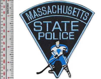 Massachusetts State Police Ice Hockey Team Mass PD Sport Homage Patch • $10.99