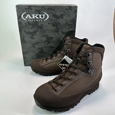 AKU HL GTX Gore-Tex Boots Combat High Liability Military Army RAF Brown Size 9 L • £135