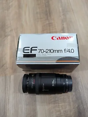 Canon Zoom Lens 70-210mm F/4 W/Original Box  • $65