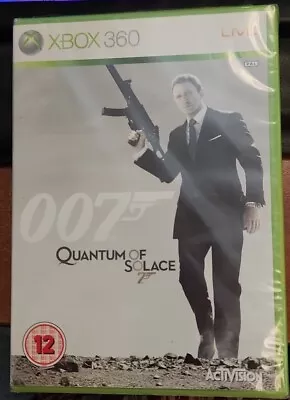 James Bond 007: Quantum Of Solace (Microsoft Xbox 360 2008) Brand New Sealed • $21.99