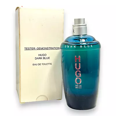 Hugo Dark Blue By Hugo Boss Eau De Toilette 125ml/4.2fl.oz. Look Pictures • $22.95