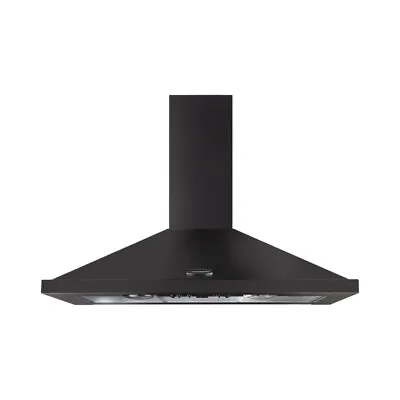 Rangemaster LEIHDC110SL/C Slate And Chrome 110cm Chimney Cooker Hood - Grey • £449