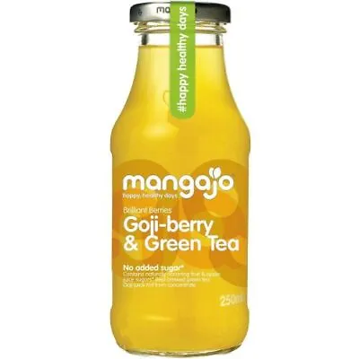 Mangajo Goji Berry & Green Tea 250ml-6 Pack • £14.78