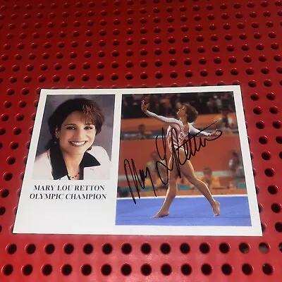 Mary Lou Retton Signed Autographed Postcard Photo Gymnastics • $29.99