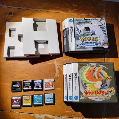 $400 • Buy Pokemon Black 2, Pokemon Black, Sun, Heartgold Nintendo DS Games Lot AUTHENTIC.