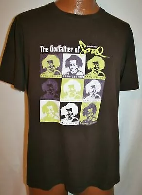 $49.99 • Buy JAMES BROWN Godfather Mugshot TRIPLE FIVE SOUL T-SHIRT L 555 Hip Hop Skater