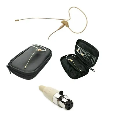 OSP Hs-9 Slimline Earset Tan Microphone Mic E6 Style For Shure Wireless System • $199.99