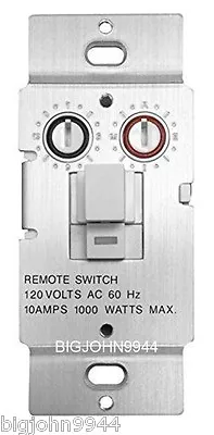 X10 WS469 Non-Dimming Pushbutton Relay Switch For Non-Incandescent Loads • $27.99