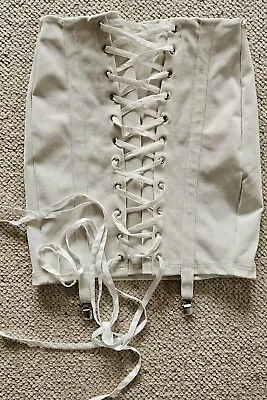 In The Style Lace Up Cream   Corset. Size 12. Never Worn • £6.99