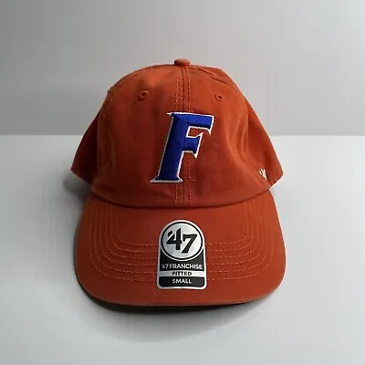 ‘47 Brand Franchise Florida Gators Orange Fitted Hat Size Small Hat Cap New • $16.99