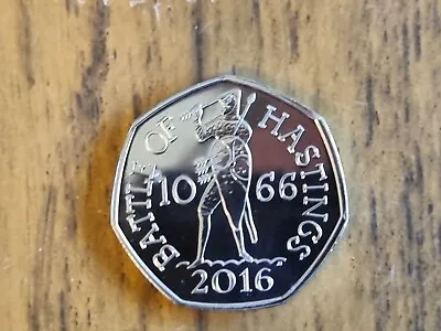 £6 • Buy 2016 BU 50p Fifty Pence Coin -Battle Of Hastings