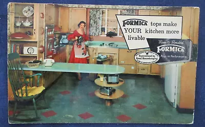 Ca1950 Formica Kitchen Counter Tops Design Advertising Postcard New Jersey • $7.50