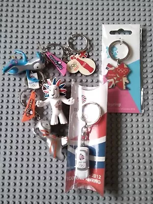 London 2012 Olympics Wenlock Keyring & More Keyrings Joblot Bundle  • £6.99