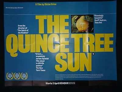 The Quince Tree Sun 1992 Antonio López Art Spanish Original UK Quad Film Poster • £29.99