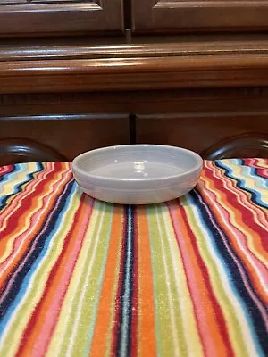 Fiesta Dessert Bowl Vintage Gray 6 Inch Pristine Condition • $30