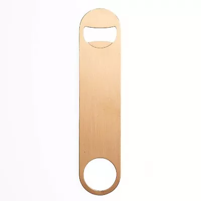 NEW CHEF INOX BAR BLADE COPPER PLATED Speed Bottle Opener Bar Blade Can Beer • $12.95