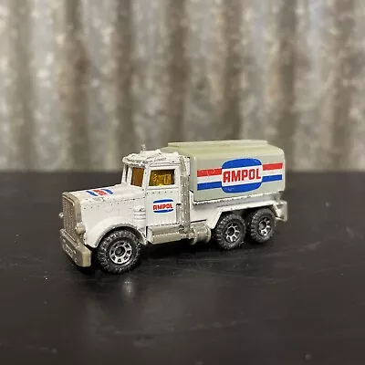 Vintage 1981 Matchbox MB5 Peterbilt Tanker Ampol SPECIAL COLLECTOR'S MODEL • $16.90