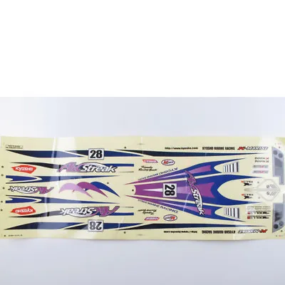 Decal Sheets Airstreak 500 EP Kyosho AK-07VE #701731 • $14.33