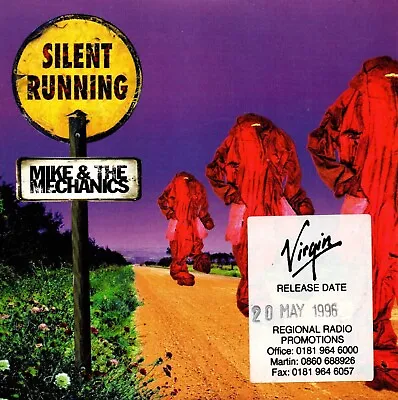 Mike & The Mechanics - Silent Running RARE PROMO CD • £4.99