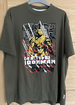 Marvel Iron Man T Shirt Vgc Large • £7.99