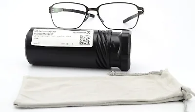 £272.53 • Buy Ic! Berlin Glasses Spectacles Model U8 Hermannplatz Graphite Black 52-18 140