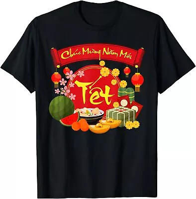 NEW LIMITED Vietnamese Lunar New Year 2024 Design Gift Idea T-Shirt S-3XL • $23.27