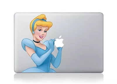  Cinderella Princess Disney MacBook Pro Sticker Macbook Air/Pro/Retina 13 15 17 • $10