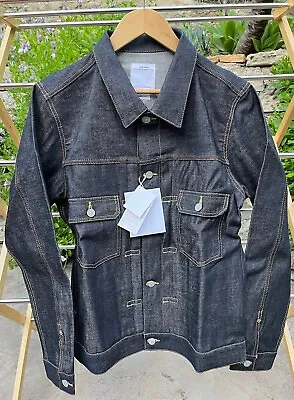 Visvim SS 101 Denim Jacket Unwashed/Raw Size 4 BNWT • $650