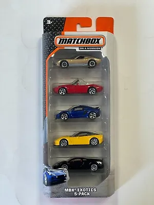 2014 Matchbox On A Mission MBX Exotics 5-Pack • $19.49