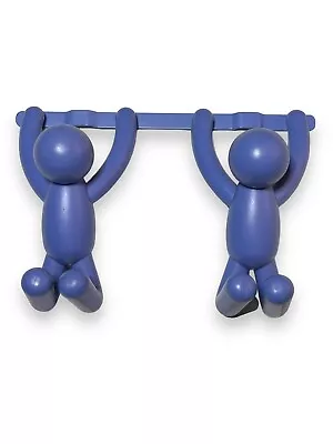 Umbra Buddy Blue Wall Double Hooks Coat Hangers Alan Wisniewski • £10.21