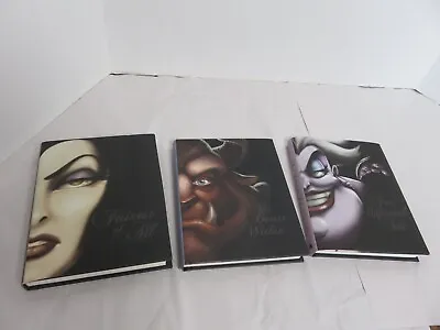 Serena Valentino's Disney Villans Books 1-3 Hardback Set • $25