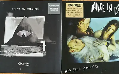 ALICE IN CHAINS Rainier Fog 2-LP Ltd Smog Vinyl + We Die Young EP 12  Ltd RSD Ed • $121.78