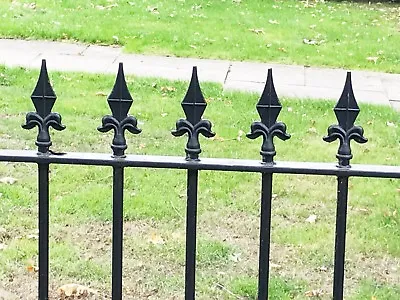 £25.50 • Buy Metal Fencing Low Wall Steel Railing , Wrought Iron Panels , Made To Size 