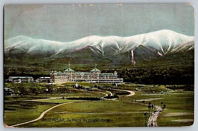 White Mountains New Hampshire - The Mount Washington House - Vintage Postcard • $8.49