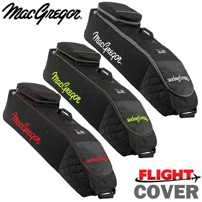 £49.95 • Buy Macgregor Xl Deluxe Wheeled Padded Golf Bag Flight Travel Cover @ 50% Off