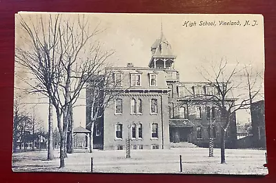 High School Vineland N.J. - UDB C 1905 • $3.95