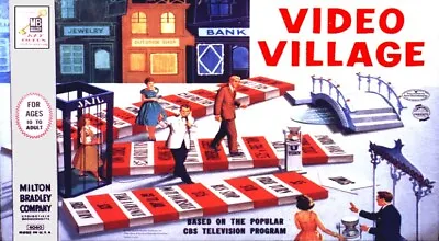 Video Village Board Game Magnet!  3 1/2  X 2  • $3
