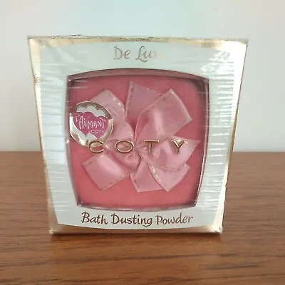 Vintage Coty De Luxe  L'Aiment Dusting Powder  245 G  Boxed With Puff  • $77.43