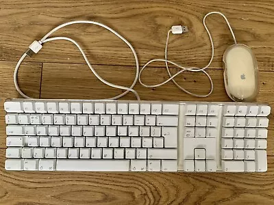 £15 • Buy Genuine Apple Mac Keyboard A1048 And Apple Pro Mouse - Tested And Both Working