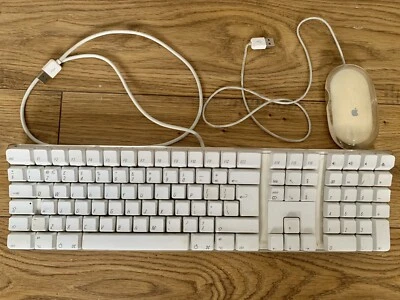 £15 • Buy Genuine Apple Mac Keyboard A1048 And Apple Pro Mouse - Tested And Both Working